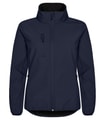 Dames Softshell Jas Clique Classic 0200915 dark navy